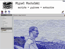 Tablet Screenshot of miguel-machalski.com